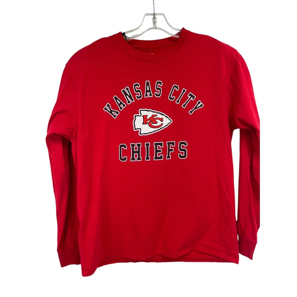 Kansas City Chiefs /Starter  Sz Large Red L/S  Pullover Shirt (X12) NW/OTs